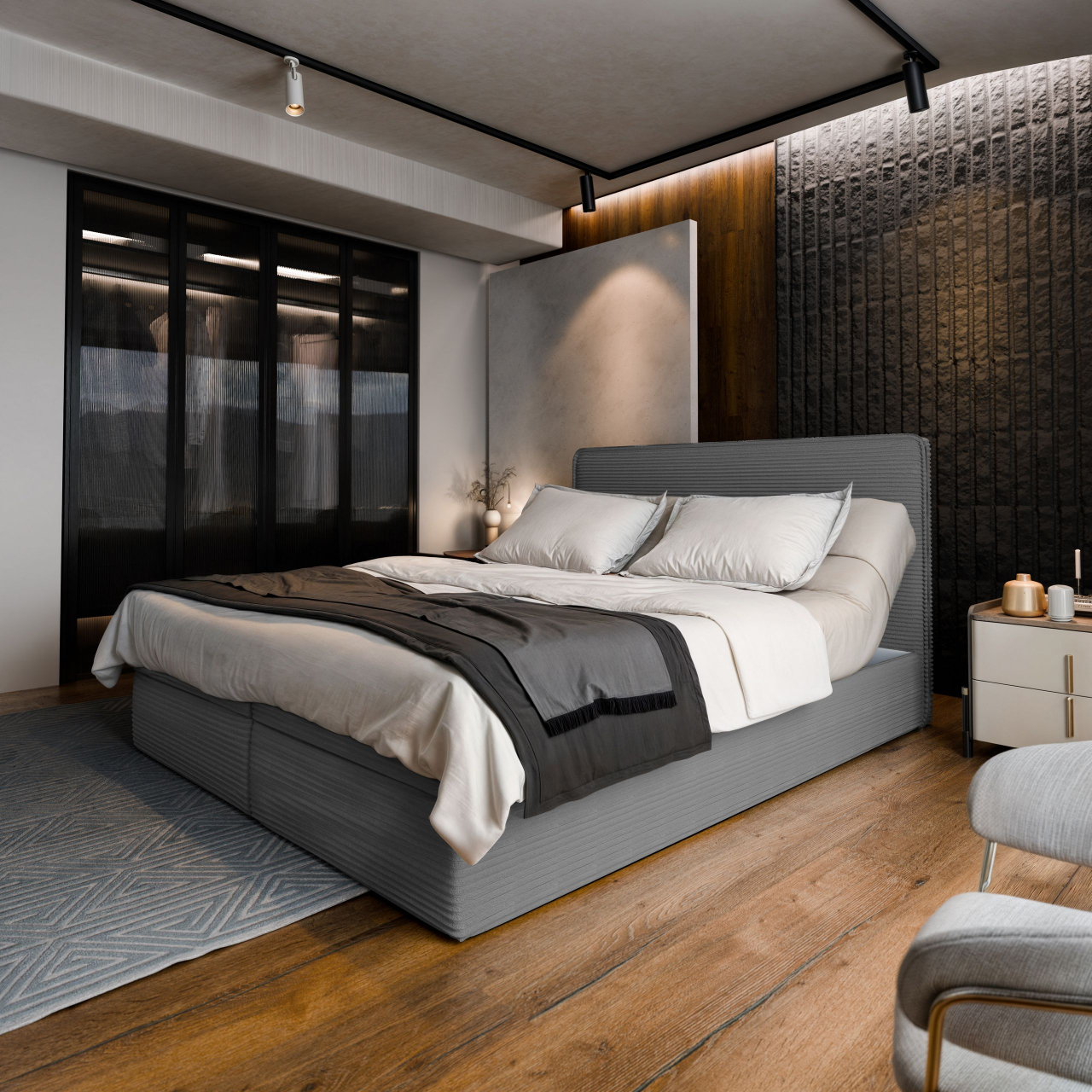 Akciós Astor boxspring ágy +ajándék fedőmatrac +ingyenes kiszállítás