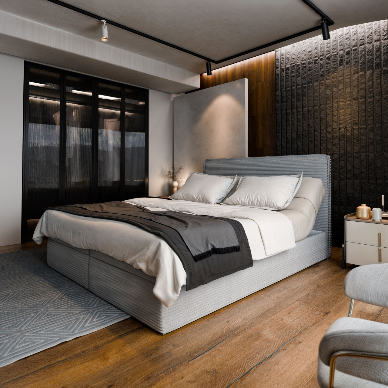 Akciós Astor boxspring ágy +ajándék fedőmatrac +ingyenes kiszállítás