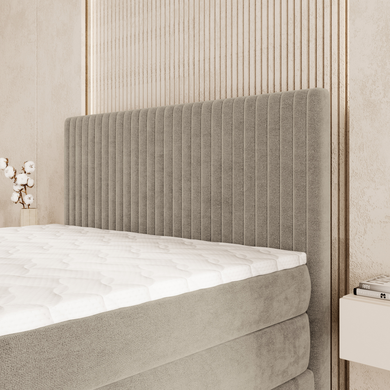 Akciós Felbio boxspring ágy +ajándék fedőmatrac +ingyenes kiszállítás