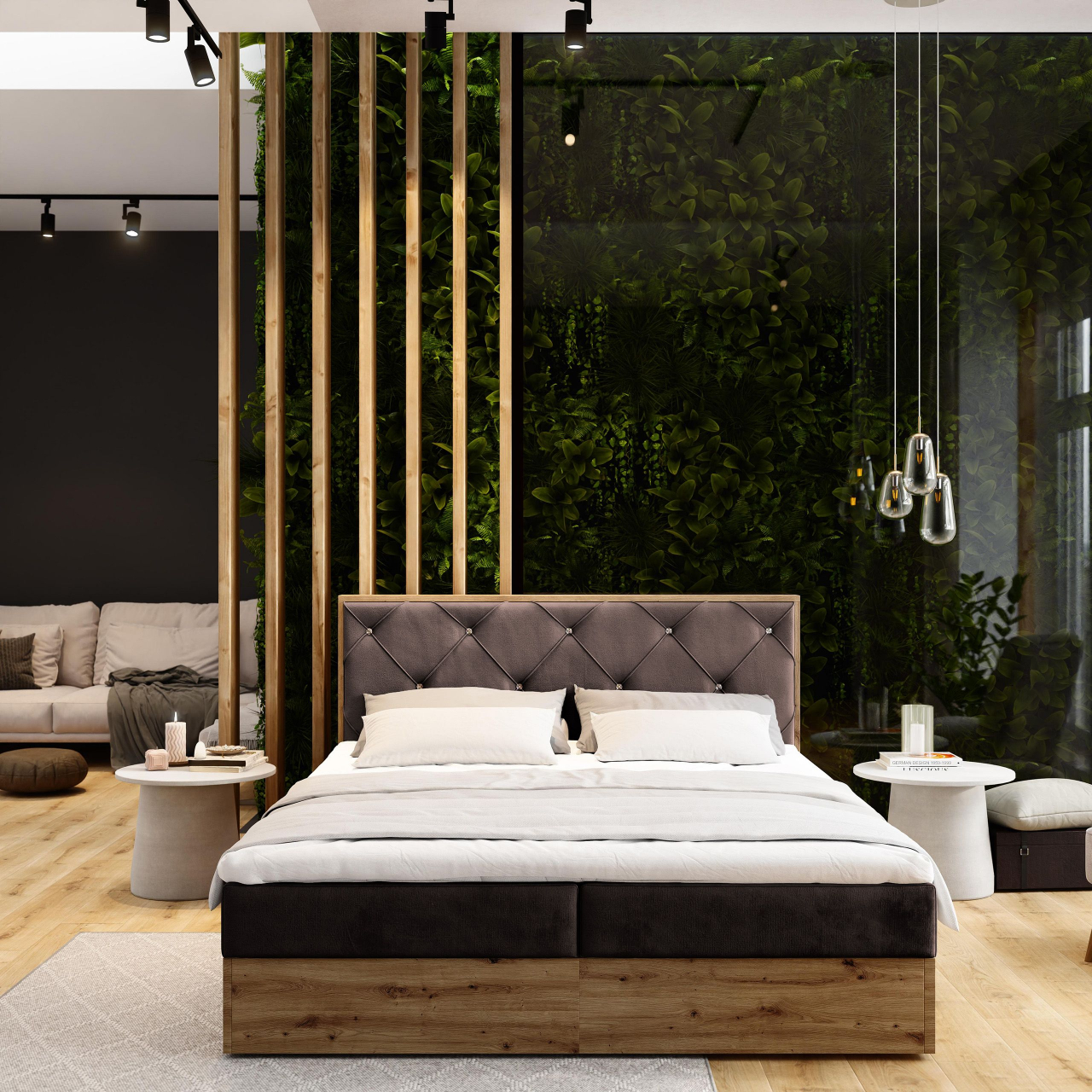 Akciós Fosco boxspring ágy +ajándék fedőmatrac +ingyenes kiszállítás