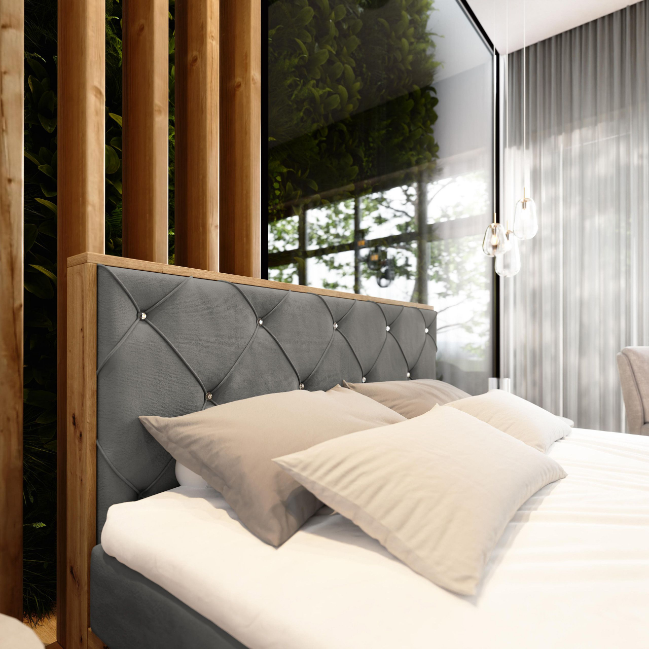 Akciós Fosco boxspring ágy +ajándék fedőmatrac +ingyenes kiszállítás