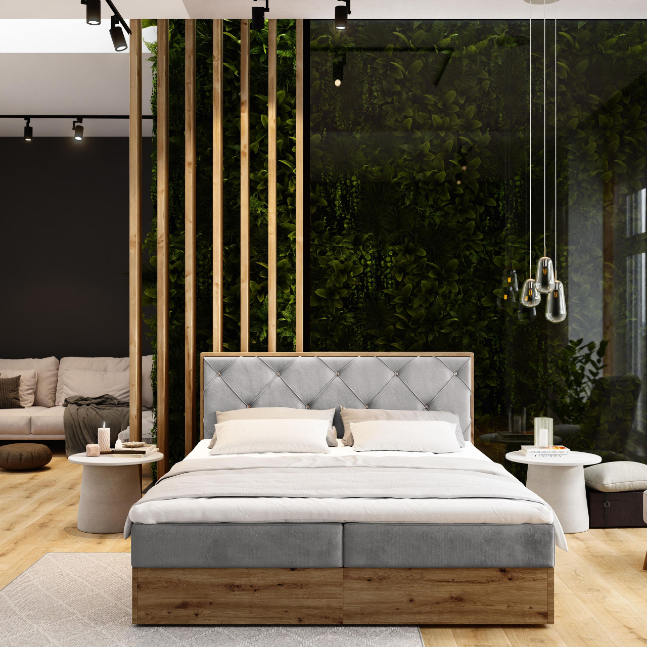 Akciós Fosco boxspring ágy +ajándék fedőmatrac +ingyenes kiszállítás