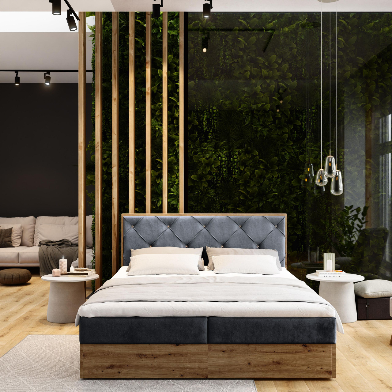 Akciós Fosco boxspring ágy +ajándék fedőmatrac +ingyenes kiszállítás