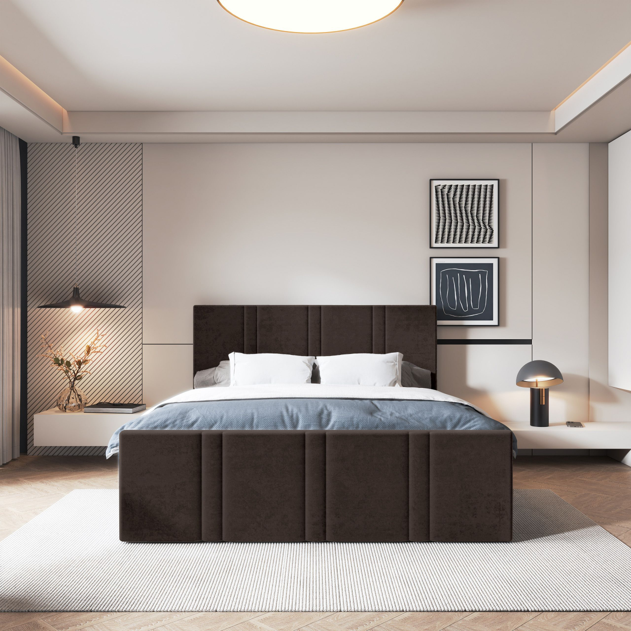 Akciós Comoza boxspring ágy +ajándék fedőmatrac +ingyenes kiszállítás