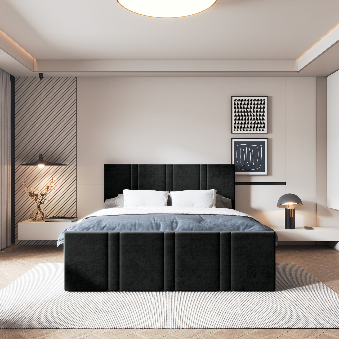 Akciós Comoza boxspring ágy +ajándék fedőmatrac +ingyenes kiszállítás