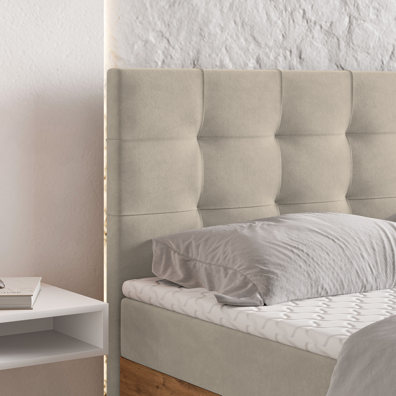 Akciós Molven boxspring ágy +ajándék fedőmatrac +ingyenes kiszállítás