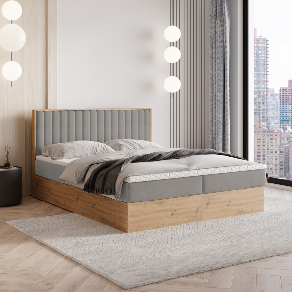 Akciós Vareli boxspring ágy +ajándék fedőmatrac +ingyenes kiszállítás