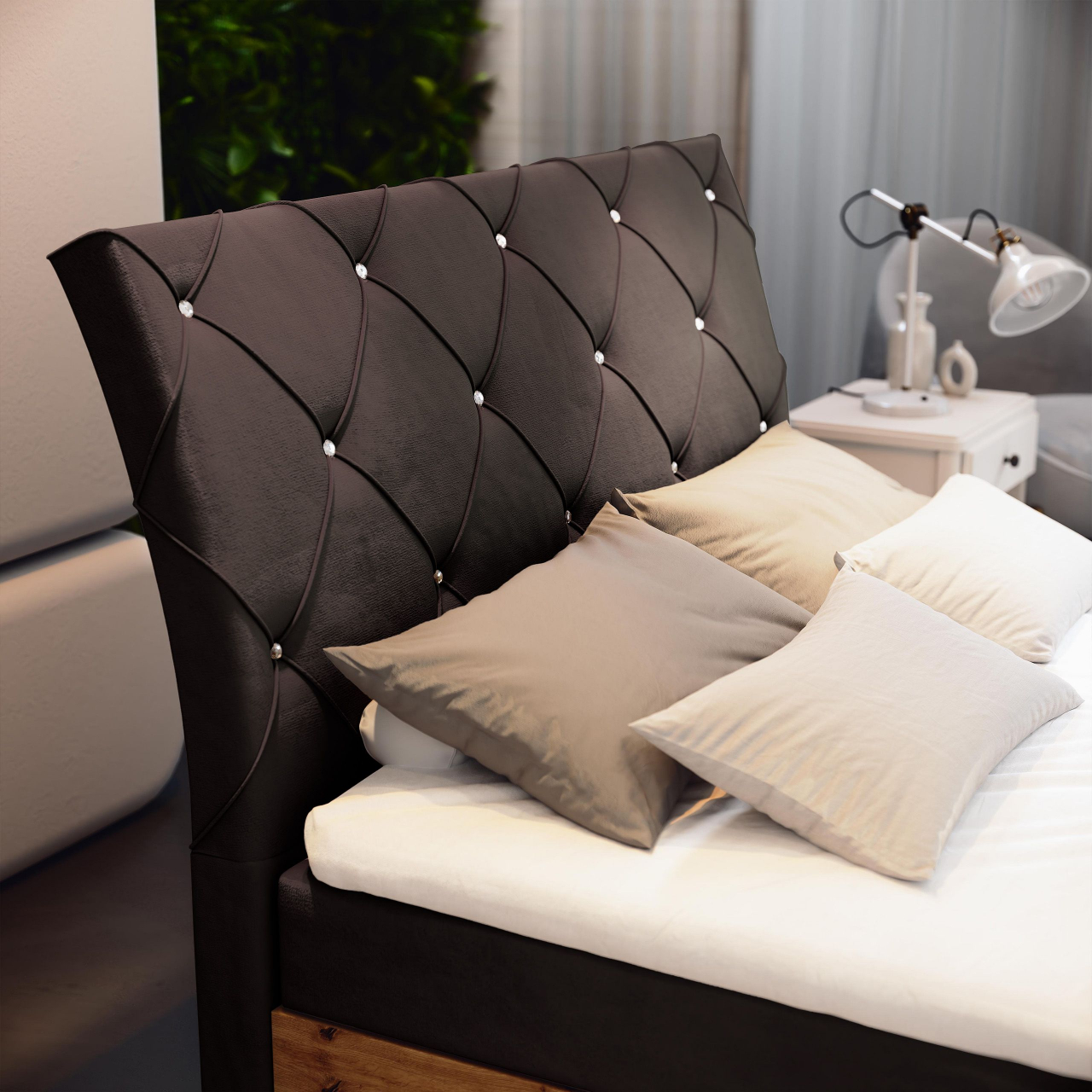 Akciós Vellano boxspring ágy +ajándék fedőmatrac +ingyenes kiszállítás