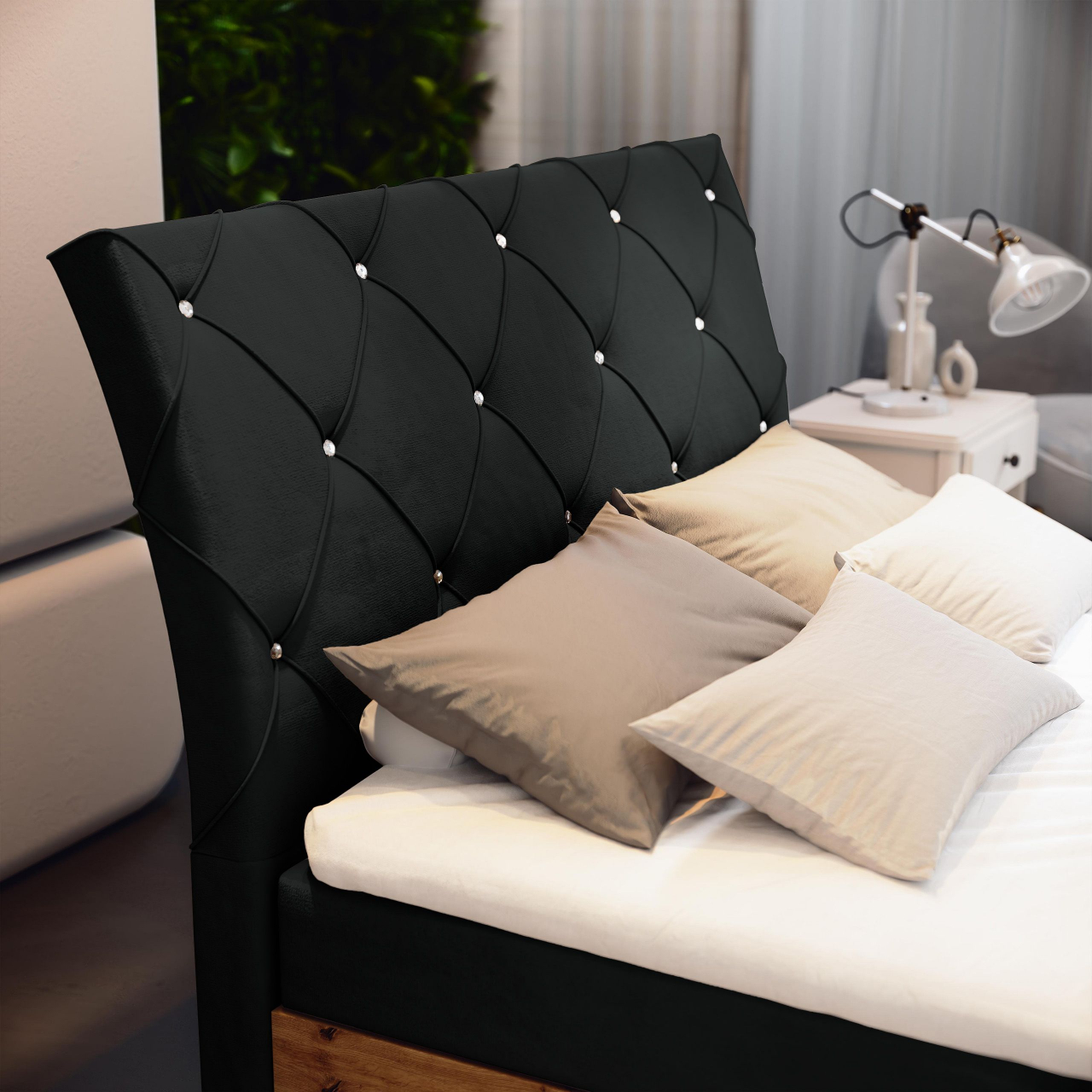Akciós Vellano boxspring ágy +ajándék fedőmatrac +ingyenes kiszállítás