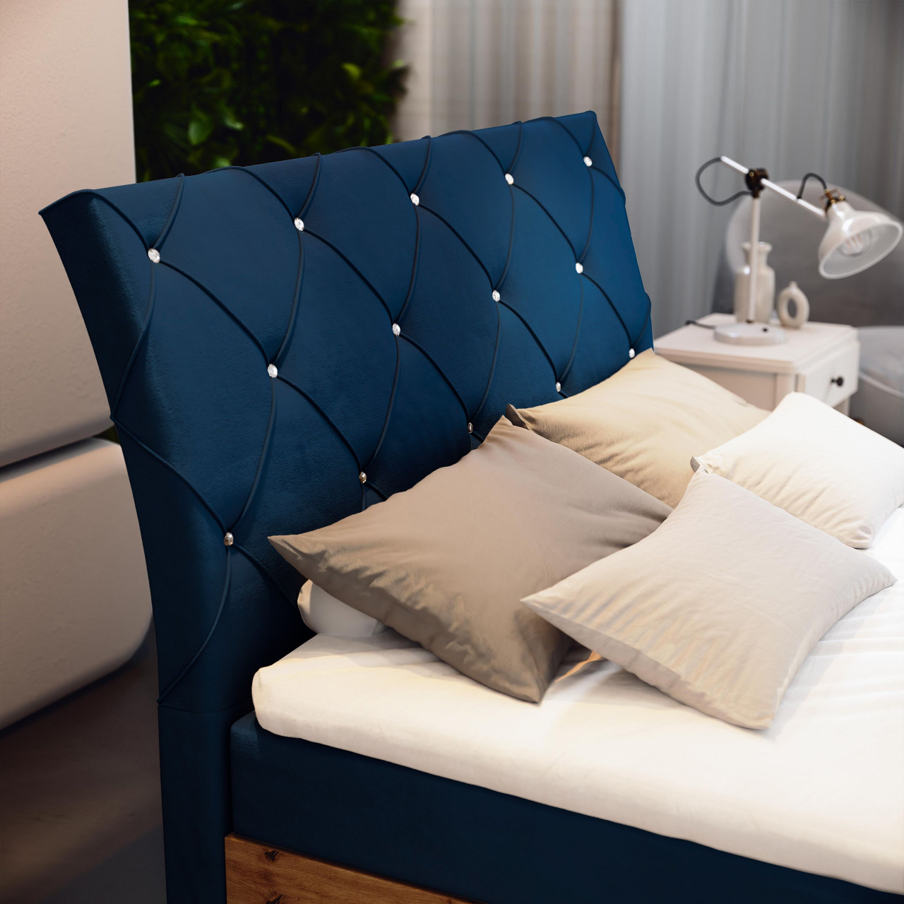 Akciós Vellano boxspring ágy +ajándék fedőmatrac +ingyenes kiszállítás