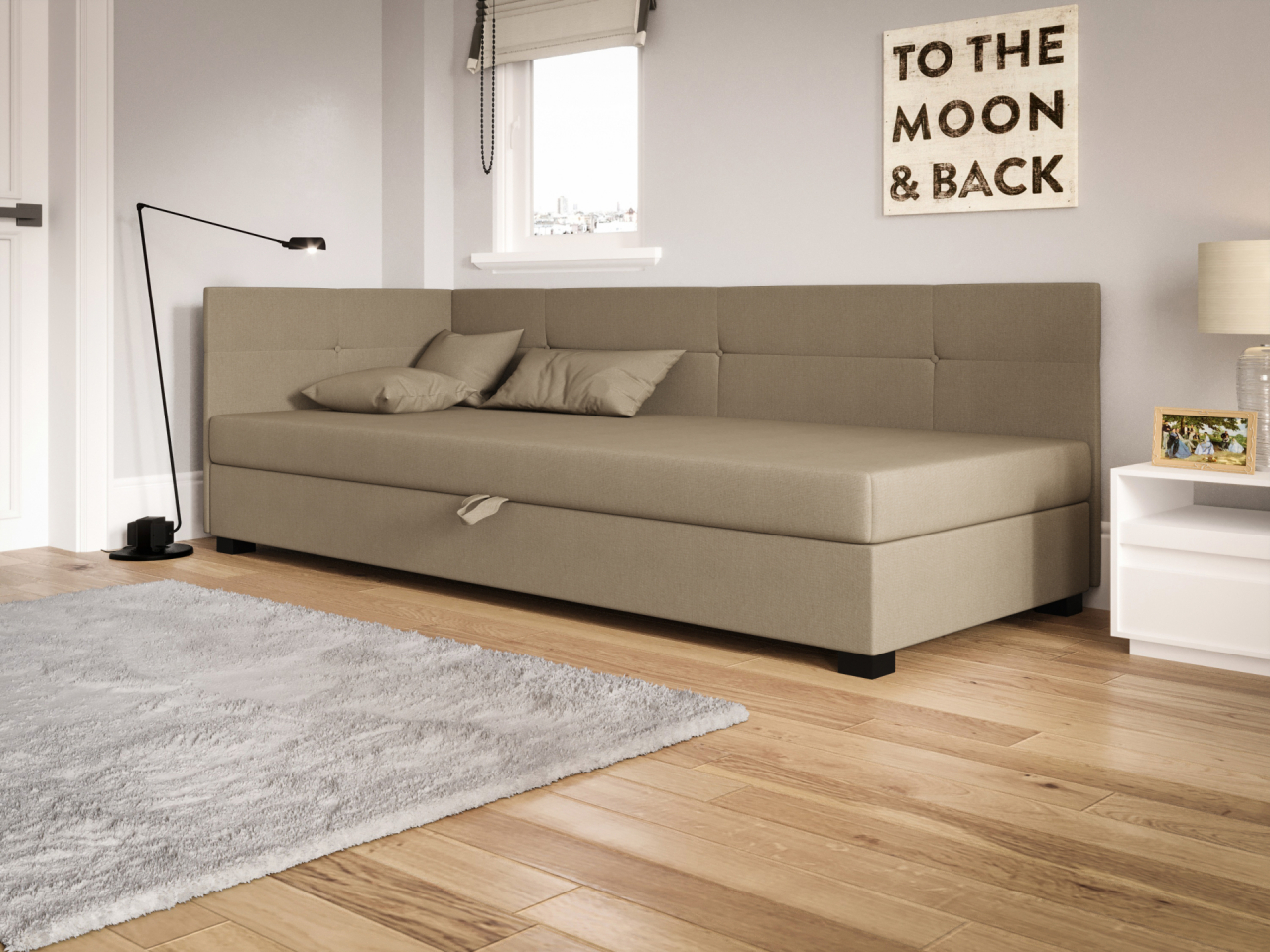 Akciós Silo Plus saroktámlás heverő +ingyenes kiszállítás RR 