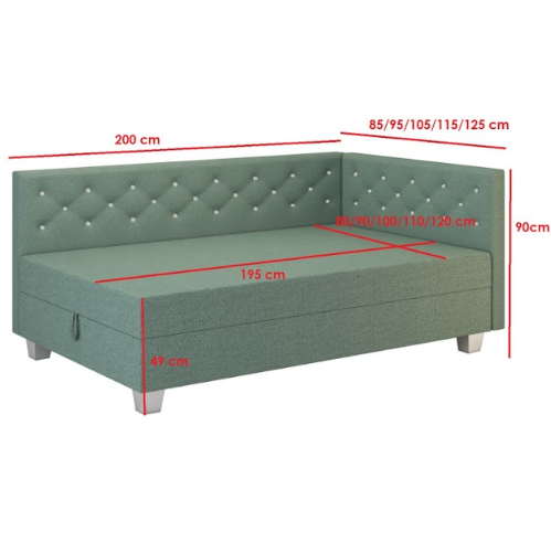 Akciós Lady Plus heverő +ingyenes kiszállítás RR