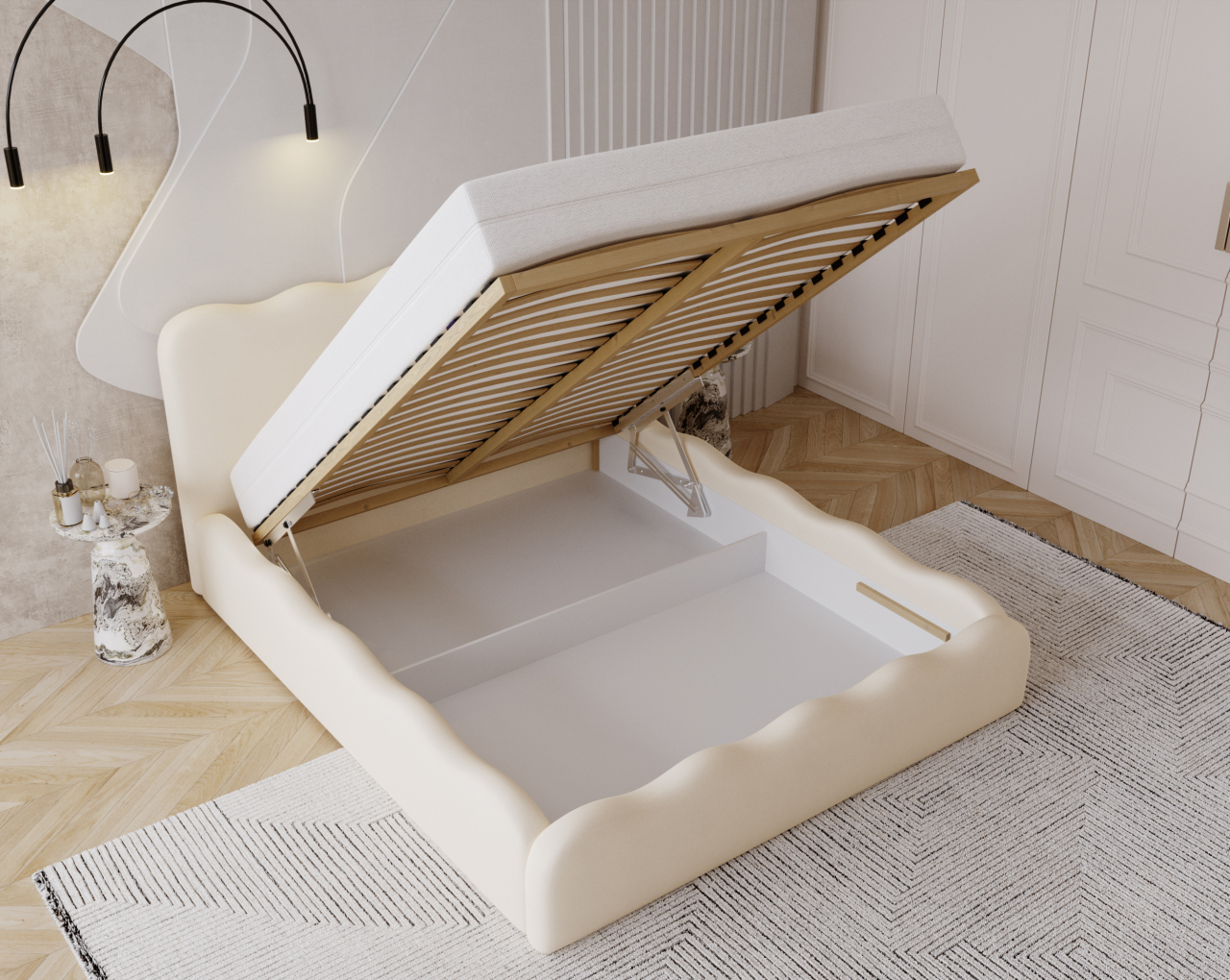 Akciós Bali franciaágy +ingyenes kiszállítás