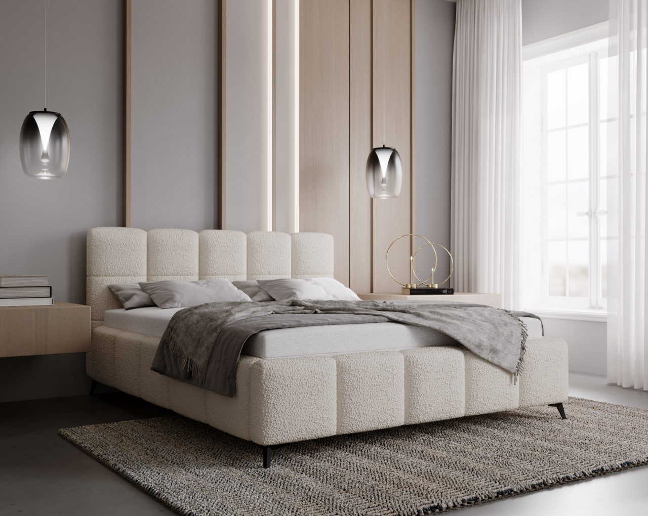 Akciós Nole franciaágy +ingyenes kiszállítás