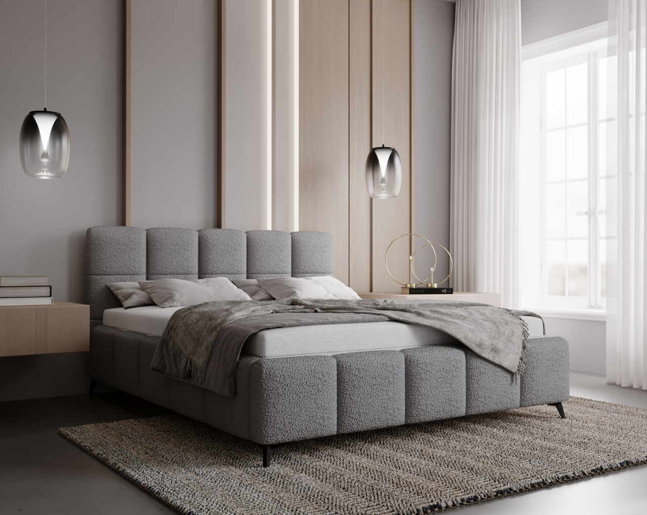 Akciós Nole franciaágy +ingyenes kiszállítás