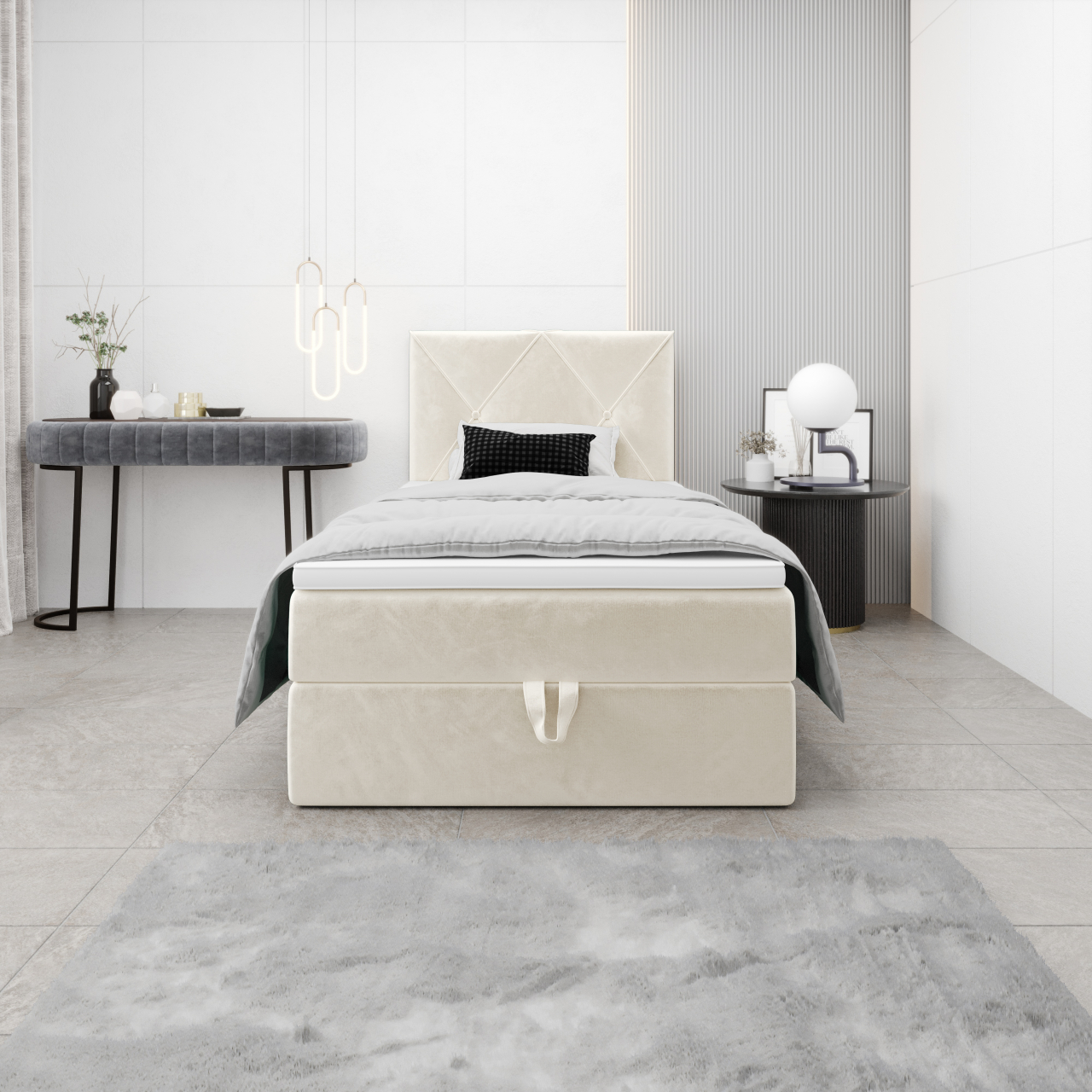 Akciós Altea P boxspring heverő +ajándék fedőmatrac +ingyenes kiszállítás