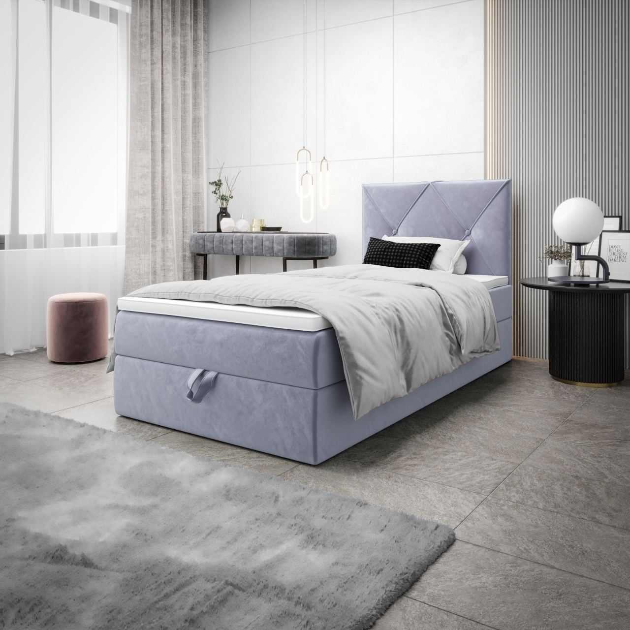 Akciós Altea P boxspring heverő +ajándék fedőmatrac +ingyenes kiszállítás