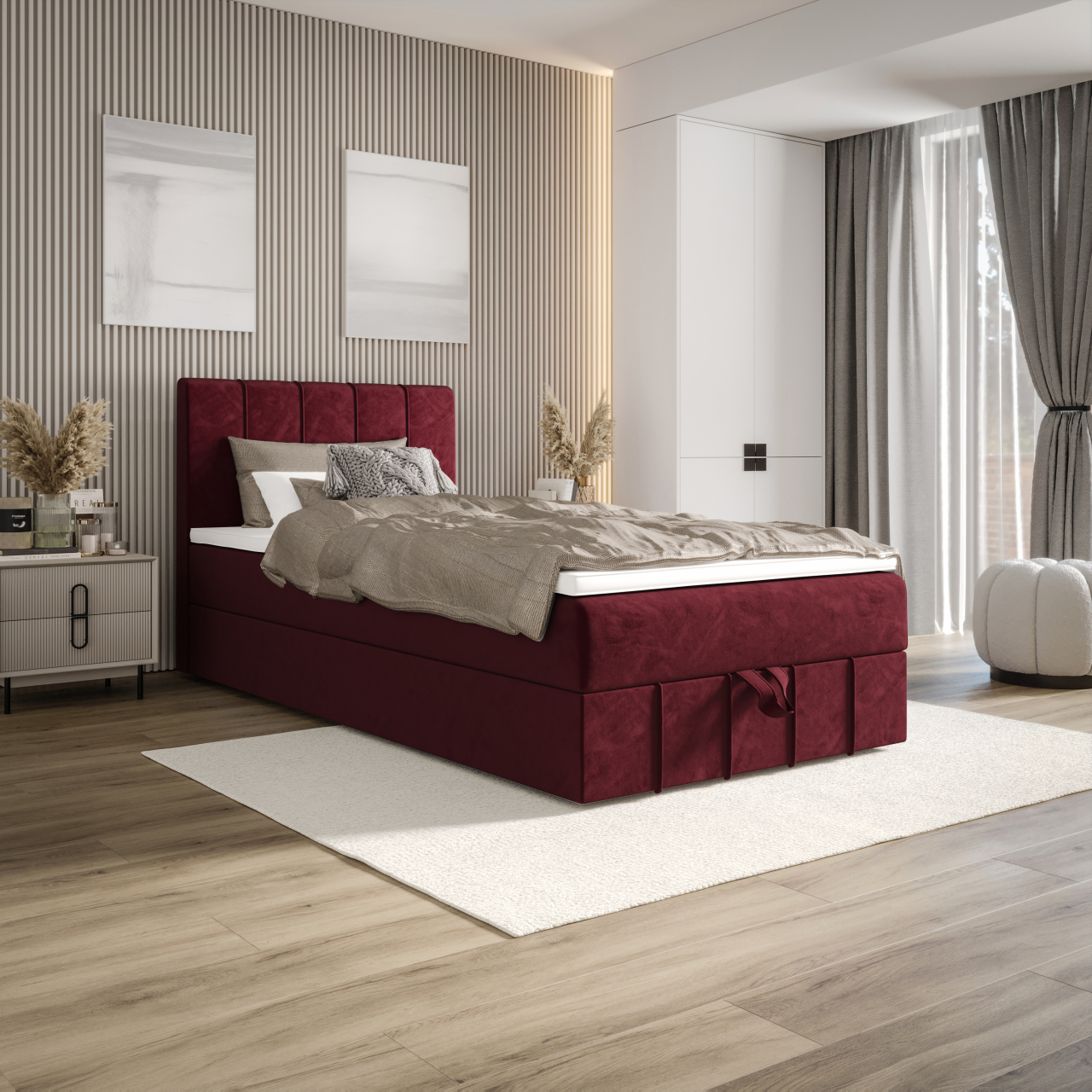 Akciós Bahama boxspring heverő +ajándék fedőmatrac +ingyenes kiszállítás