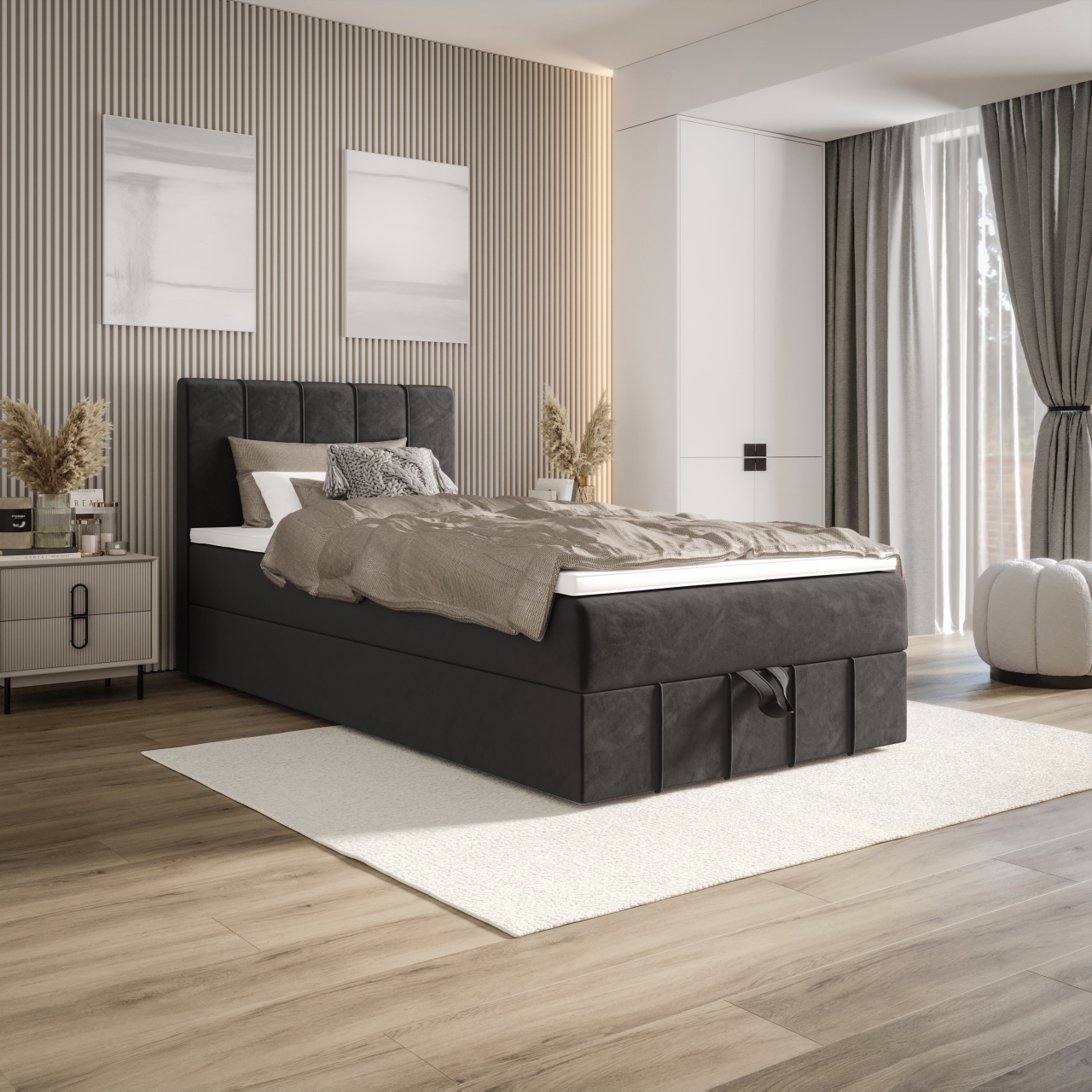 Akciós Bahama boxspring heverő +ajándék fedőmatrac +ingyenes kiszállítás