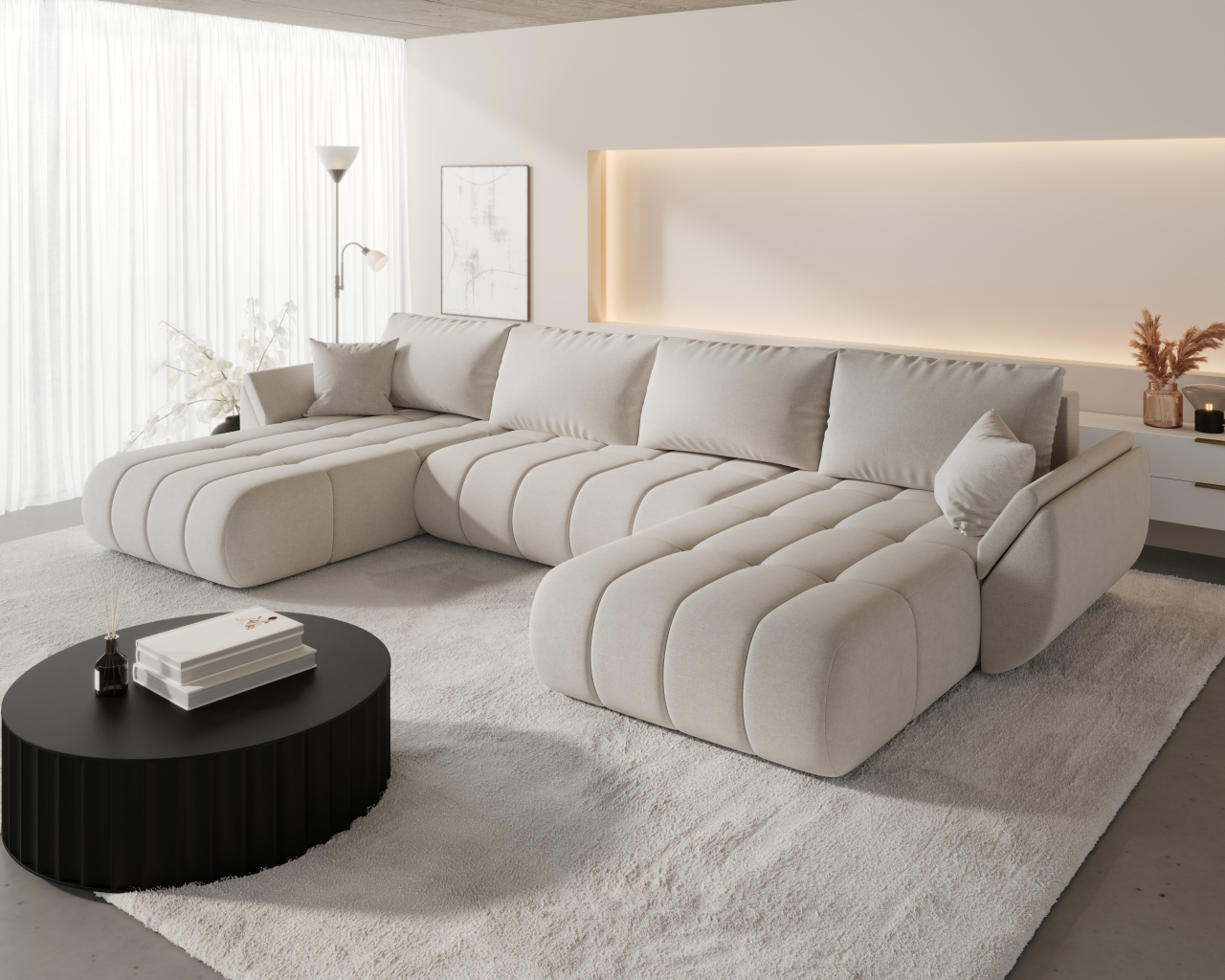 Akciós Tokyo U sarokkanapé +ingyenes kiszállítás