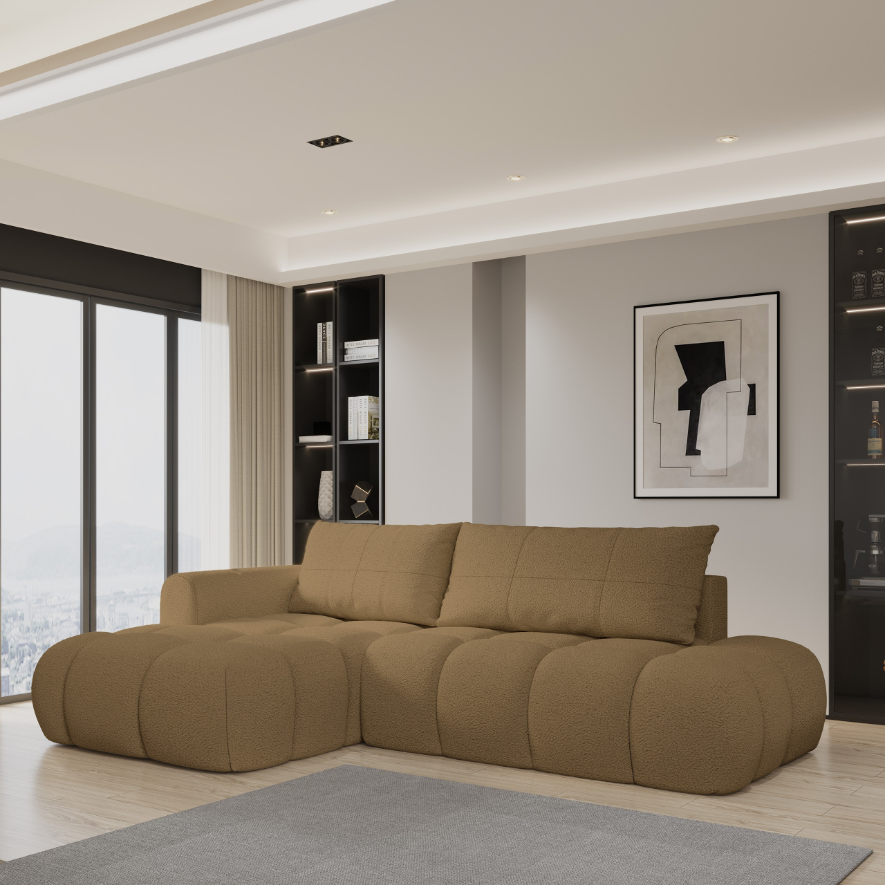 Akciós Fluma sarokkanapé +ingyenes kiszállítás