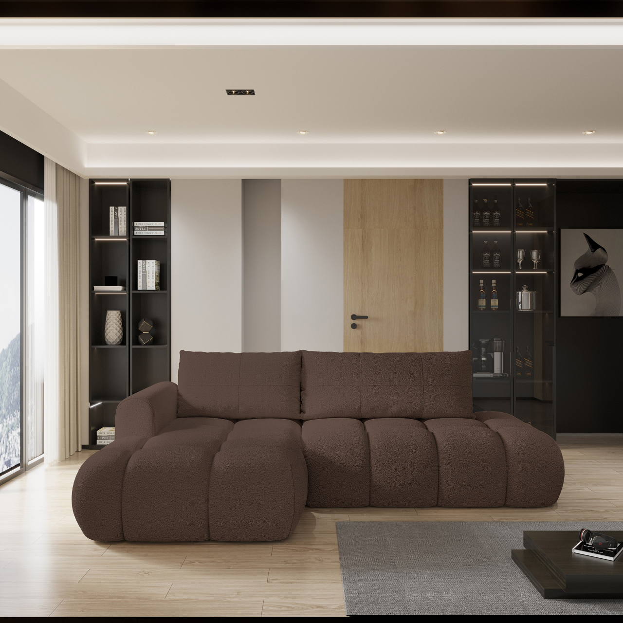 Akciós Fluma sarokkanapé +ingyenes kiszállítás