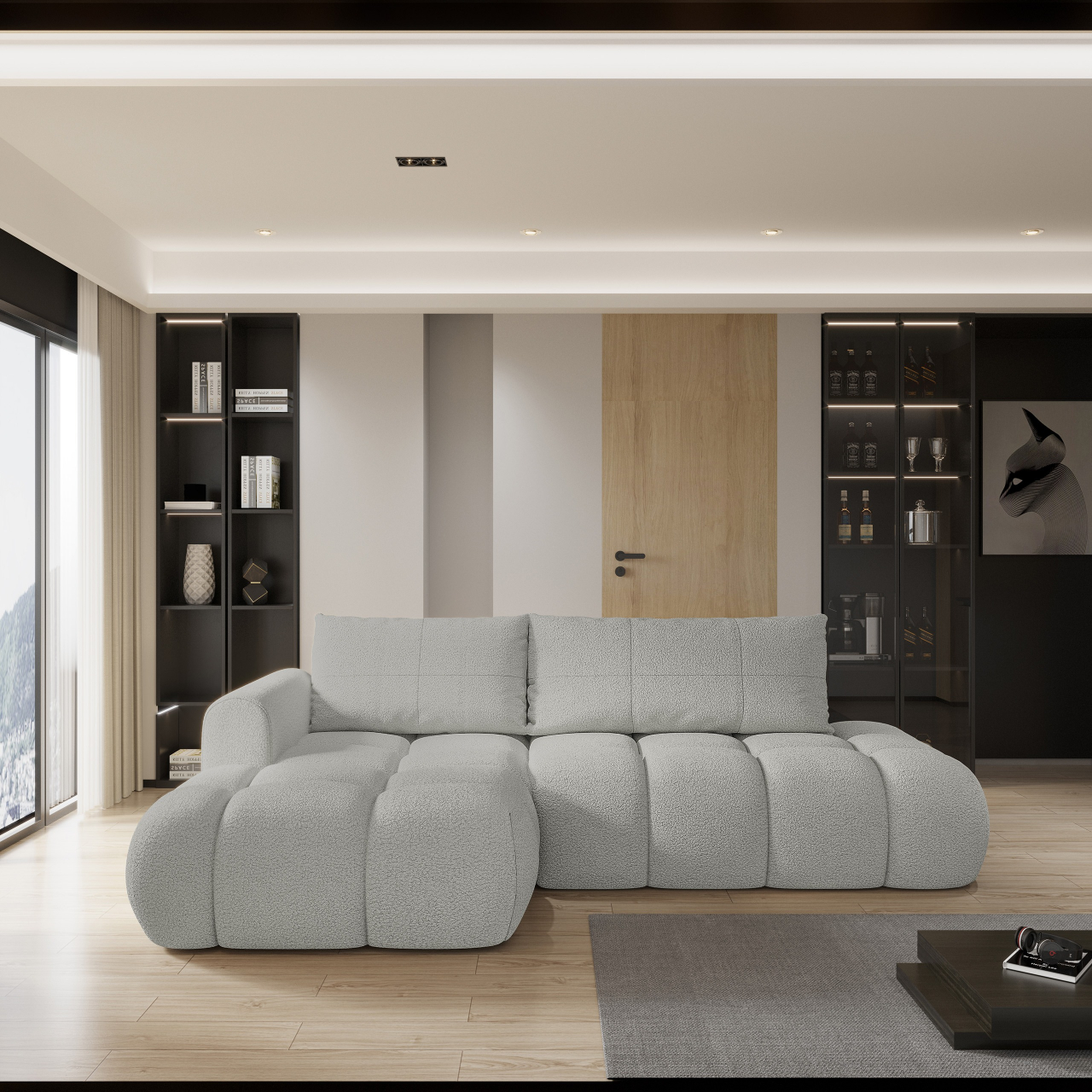 Akciós Fluma sarokkanapé +ingyenes kiszállítás