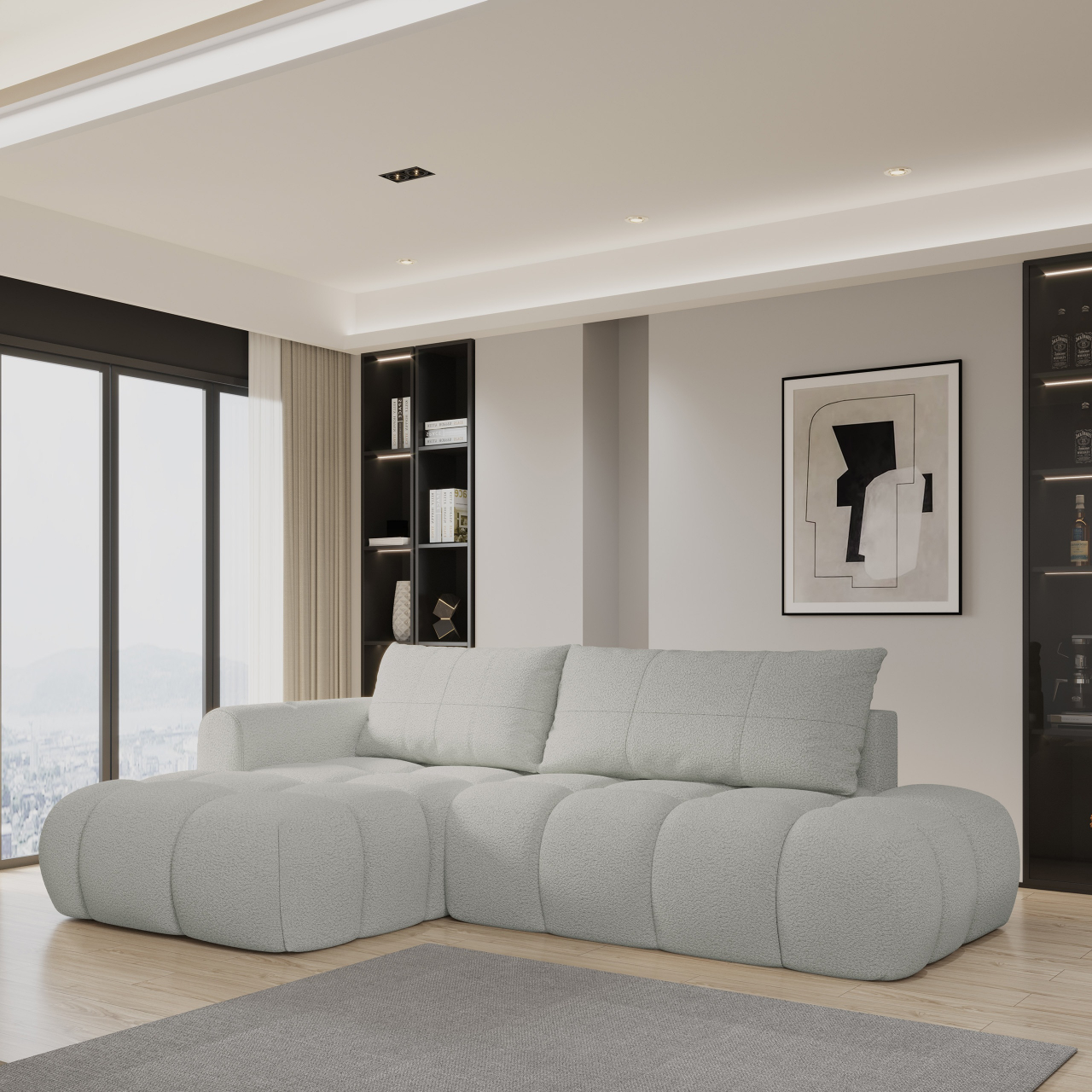 Akciós Fluma sarokkanapé +ingyenes kiszállítás