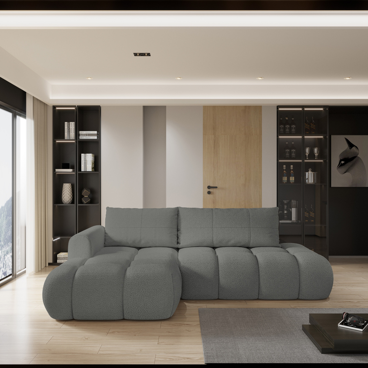 Akciós Fluma sarokkanapé +ingyenes kiszállítás