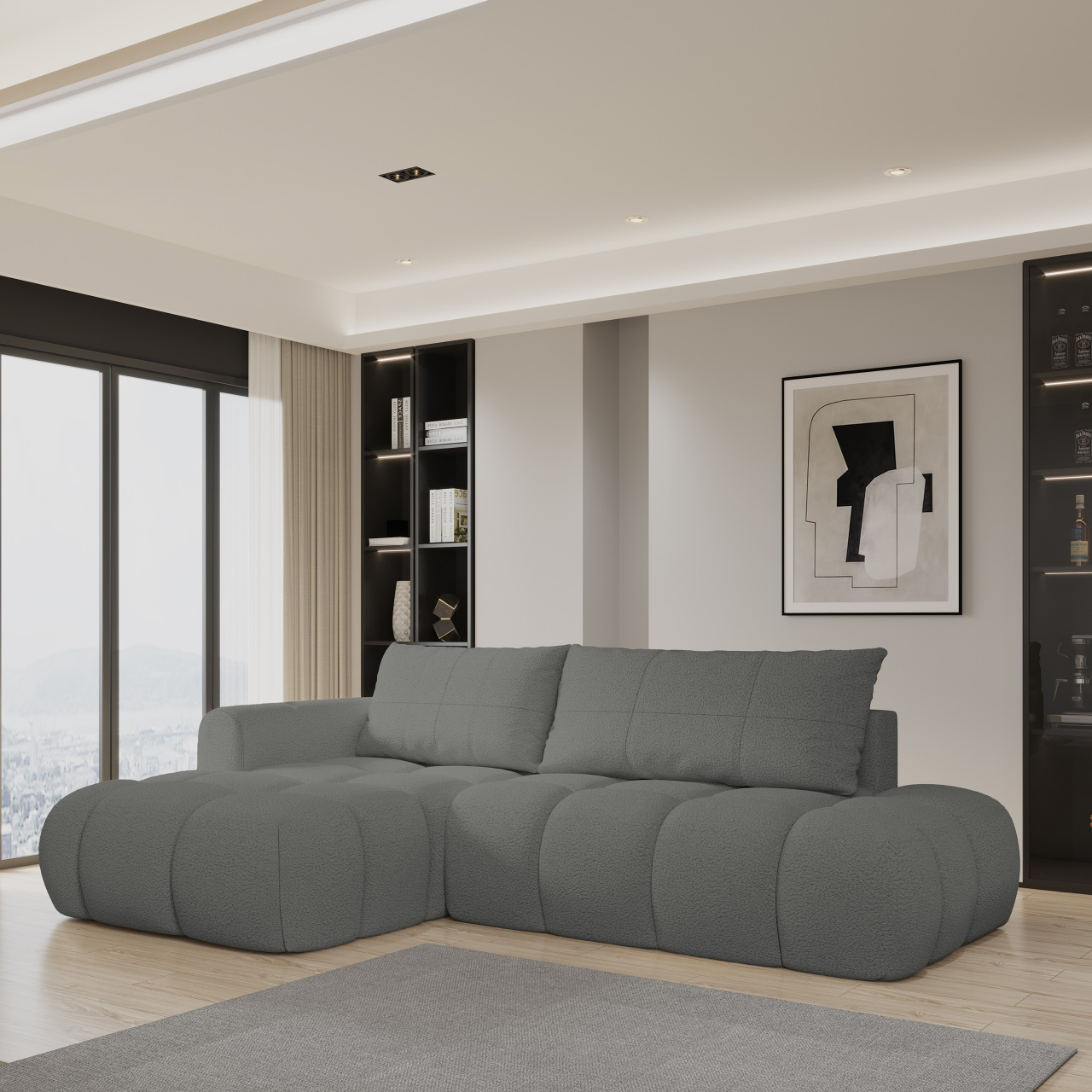 Akciós Fluma sarokkanapé +ingyenes kiszállítás