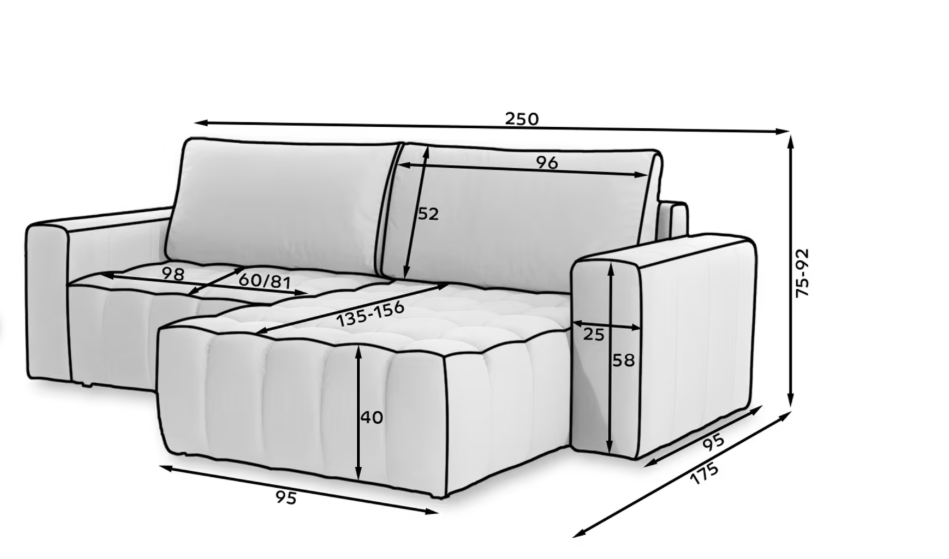 Akciós Bonett sarokkanapé +ingyenes kiszállítás