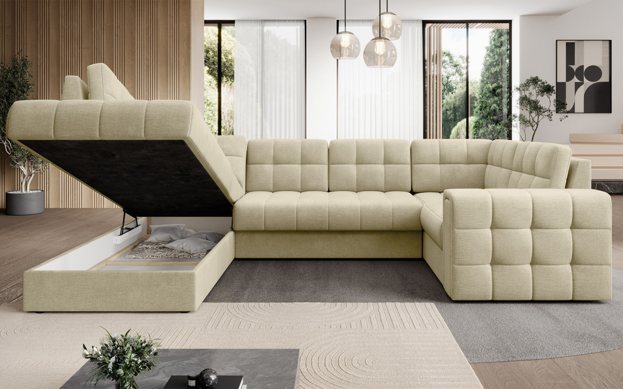 Akciós Blewett U sarokkanapé +ingyenes kiszállítás