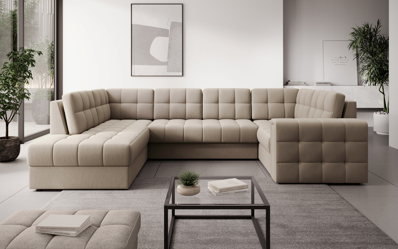 Akciós Blewett U sarokkanapé +ingyenes kiszállítás