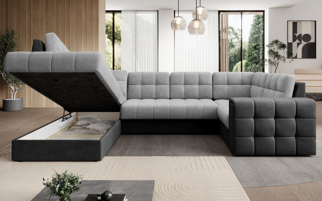 Akciós Blewett U sarokkanapé +ingyenes kiszállítás