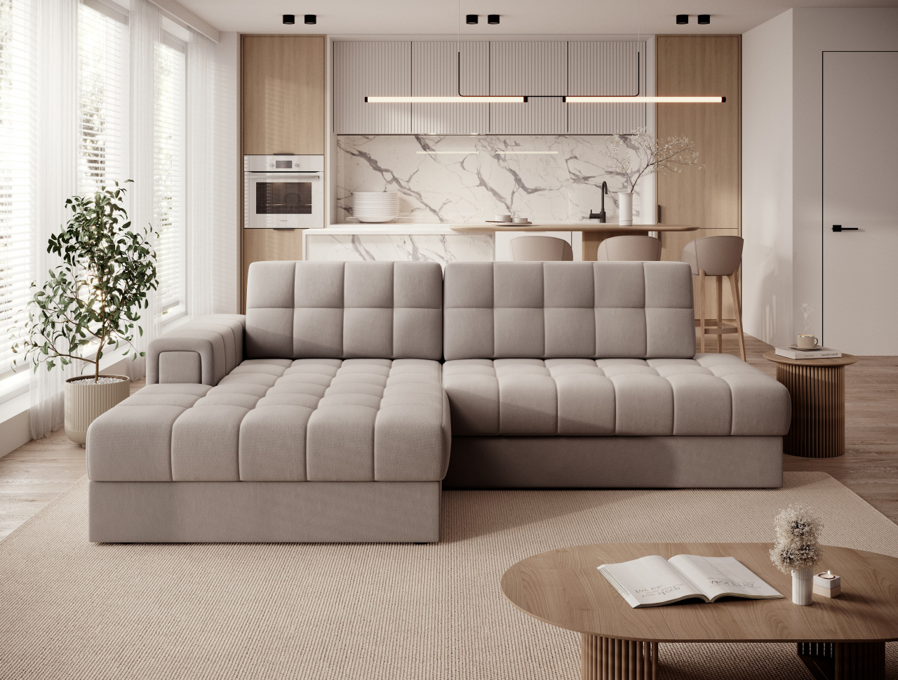 Akciós Blezalt sarokkanapé +ingyenes kiszállítás