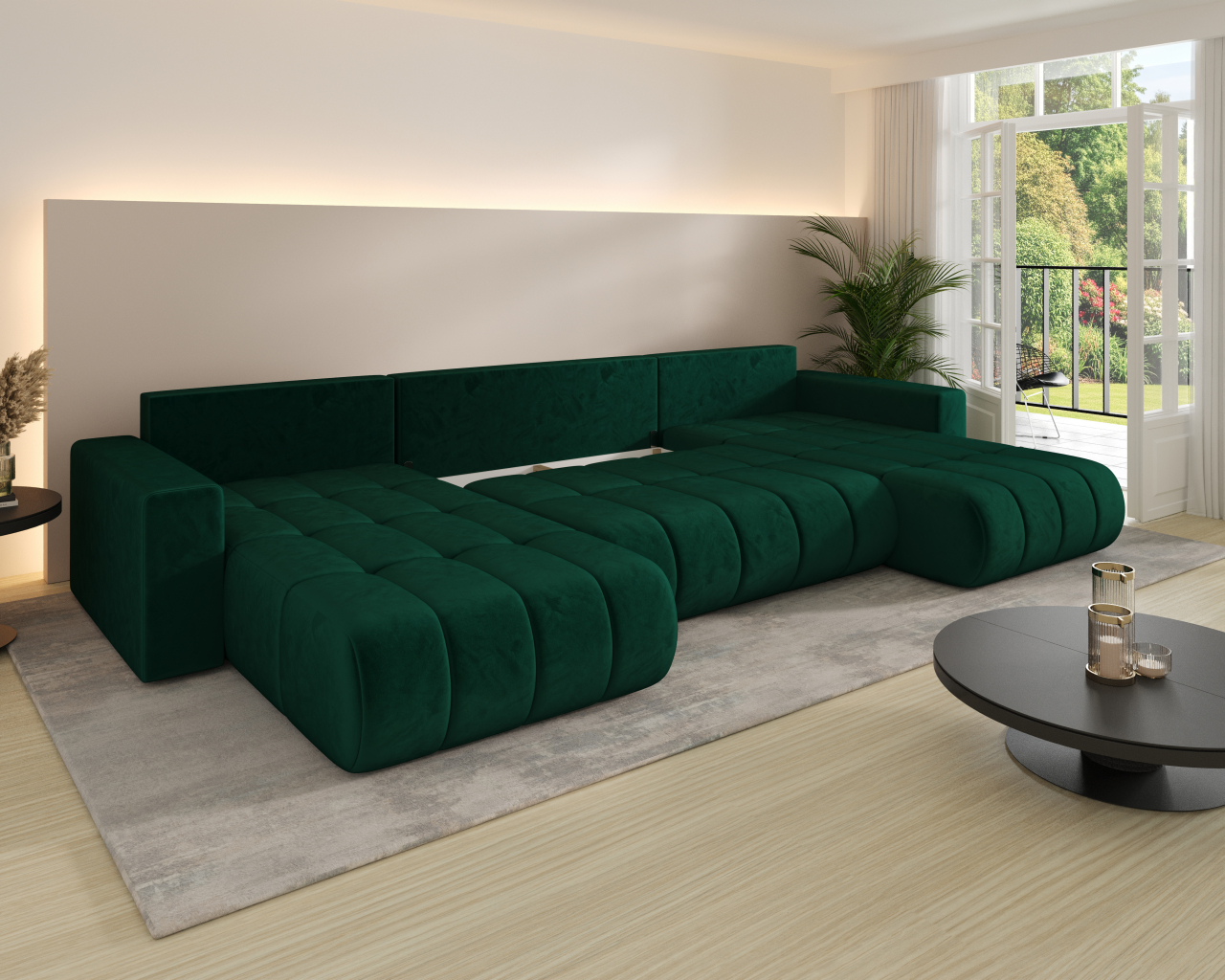 Akciós Milo U Premium sarokkanapé +ingyenes kiszállítás