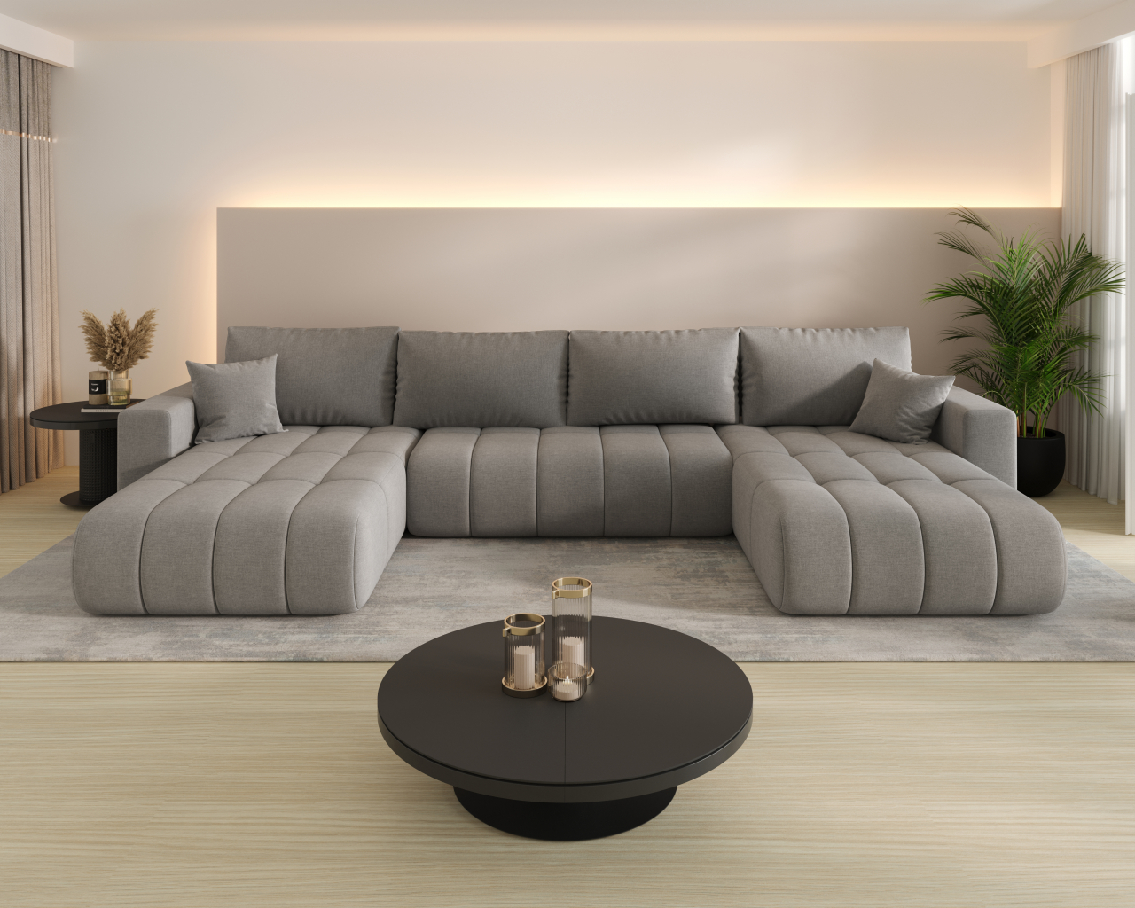 Akciós Milo U Premium sarokkanapé +ingyenes kiszállítás