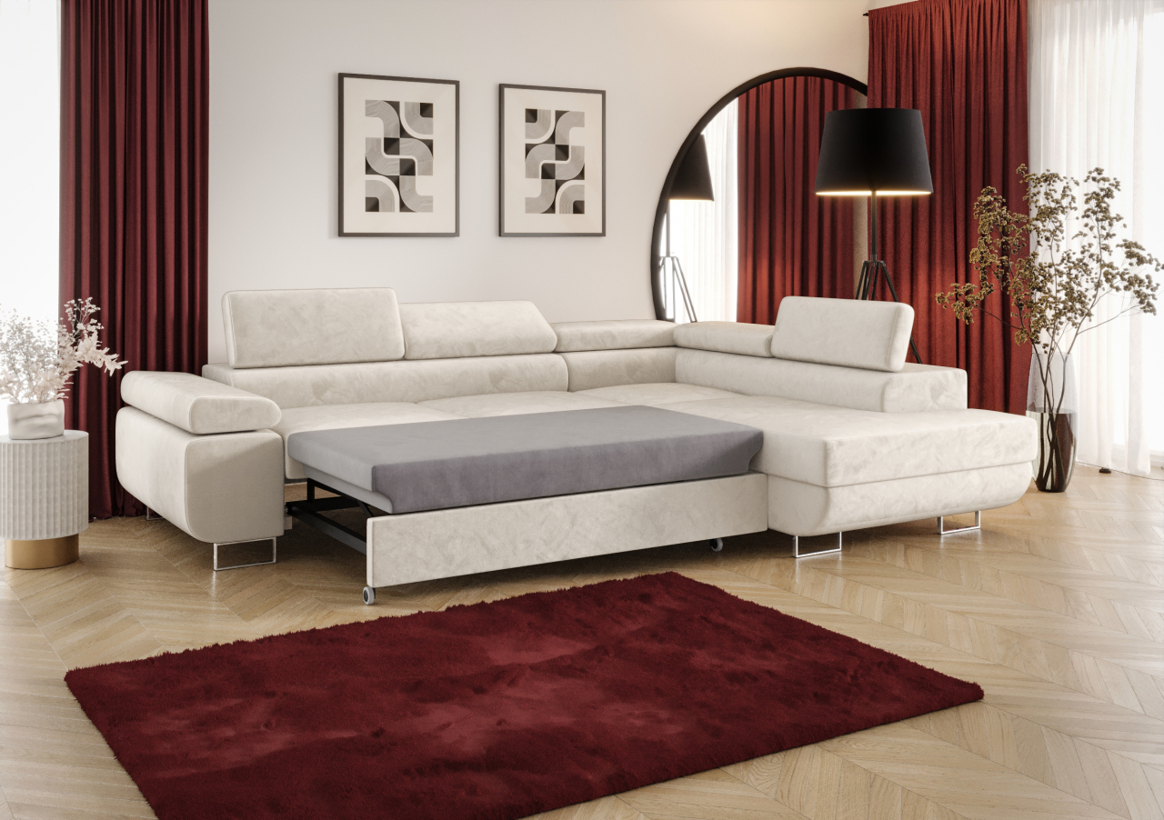 Akciós Emily sarokkanapé +ingyenes kiszállítás