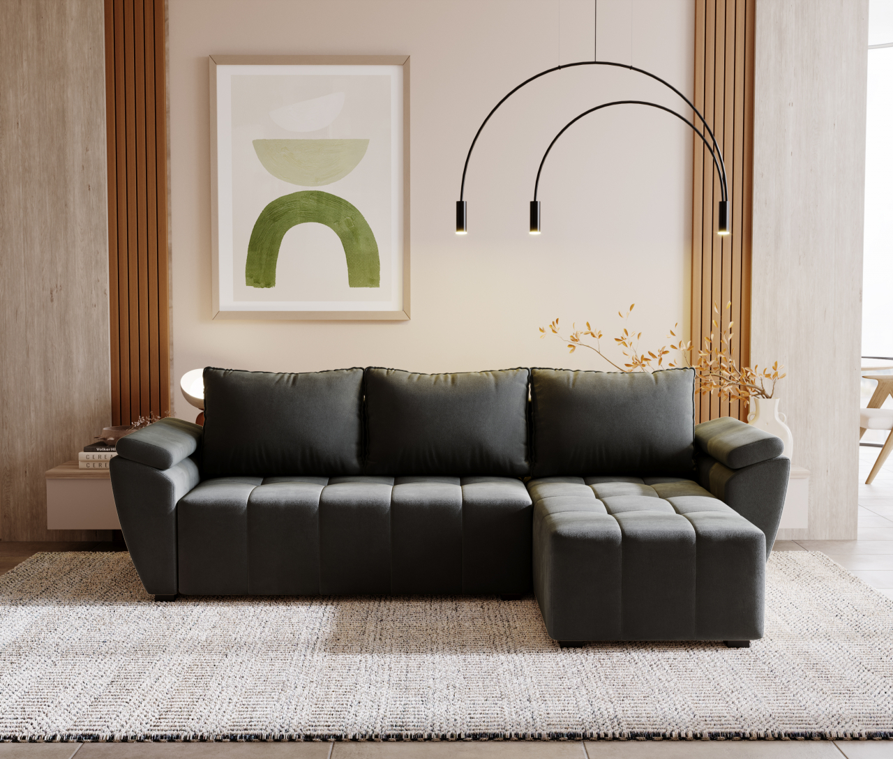 Akicós Zeus L sarokkanapé +ingyenes kiszállítás