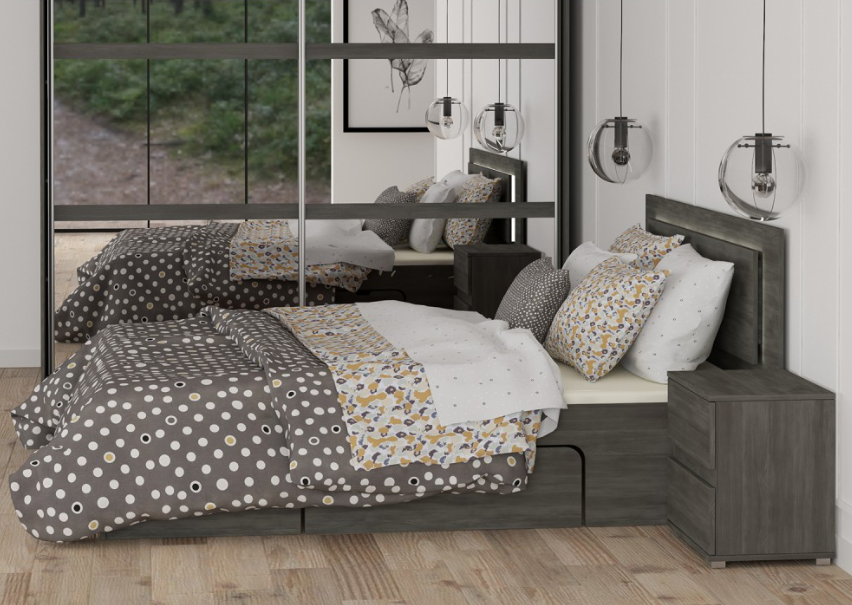 Akciós Fabio ágykeret +ajándék ágyrács +ingyenes kiszállítás RR