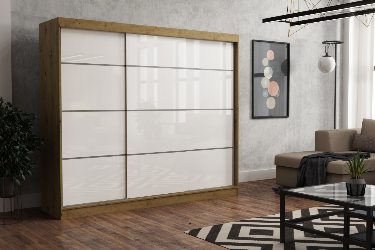 Akciós July 250 cm gardróbszekrény +ingyenes kiszállítás RR