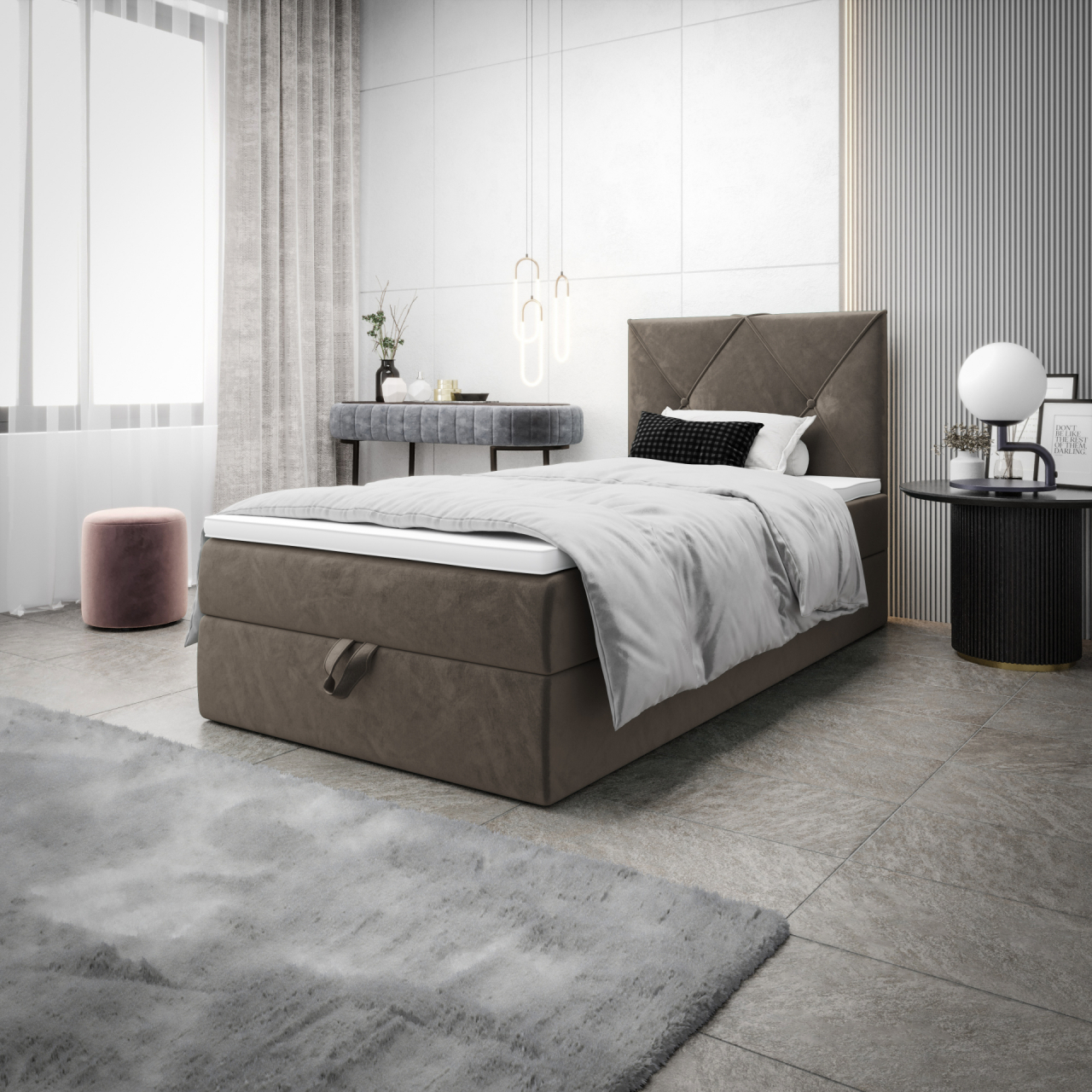 Akciós Altea P boxspring heverő +ajándék fedőmatrac +ingyenes kiszállítás RR
