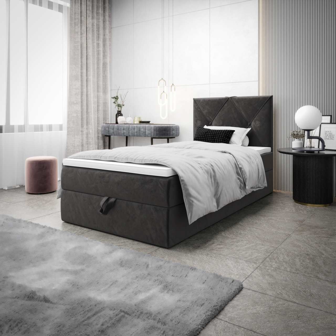 Akciós Altea P boxspring heverő +ajándék fedőmatrac +ingyenes kiszállítás RR