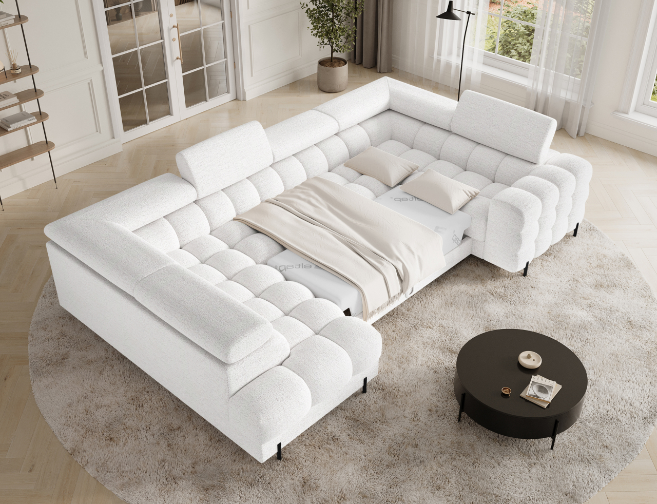 Akciós Fectory U sarokkanapé +ingyenes kiszállíás