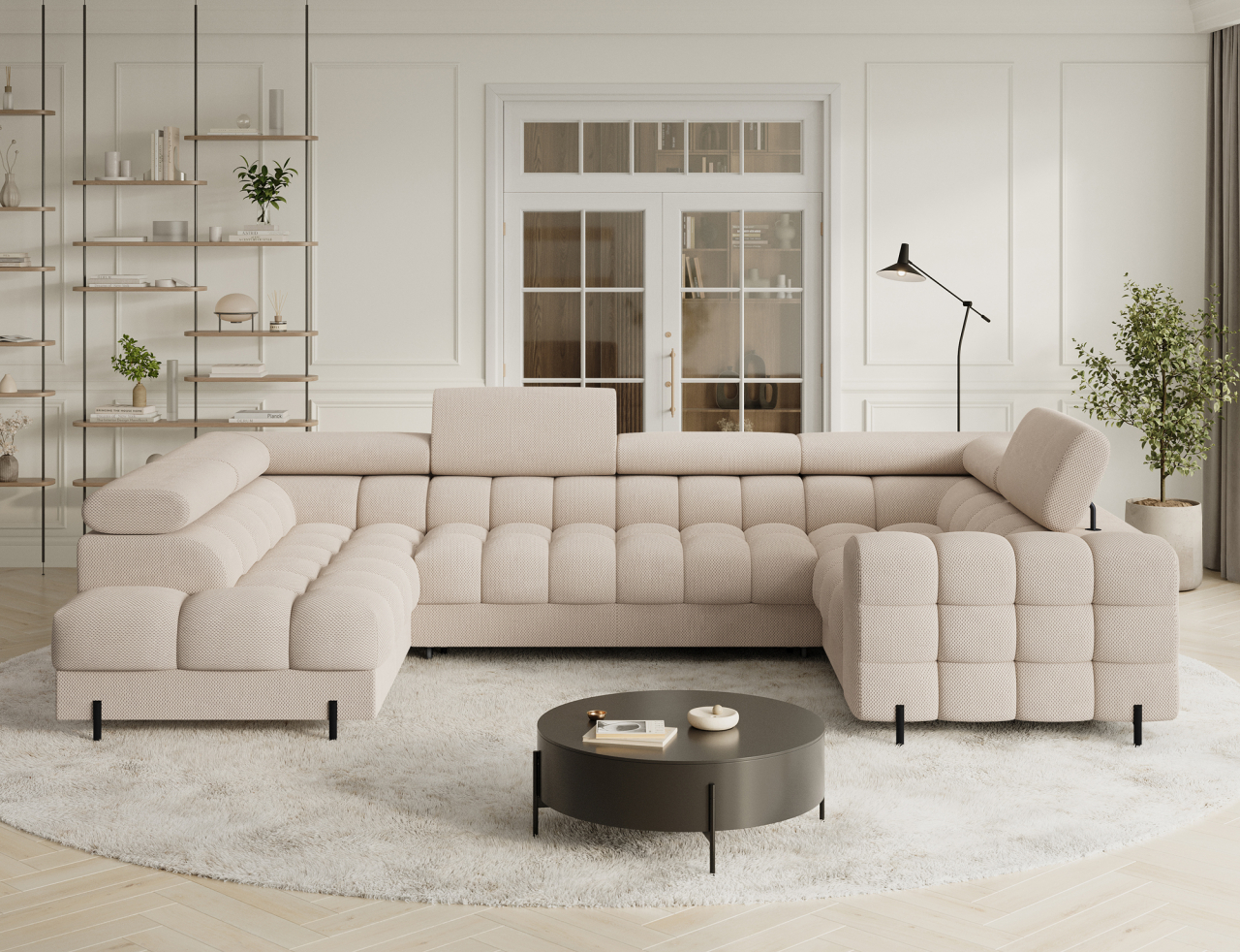 Akciós Fectory U sarokkanapé +ingyenes kiszállíás