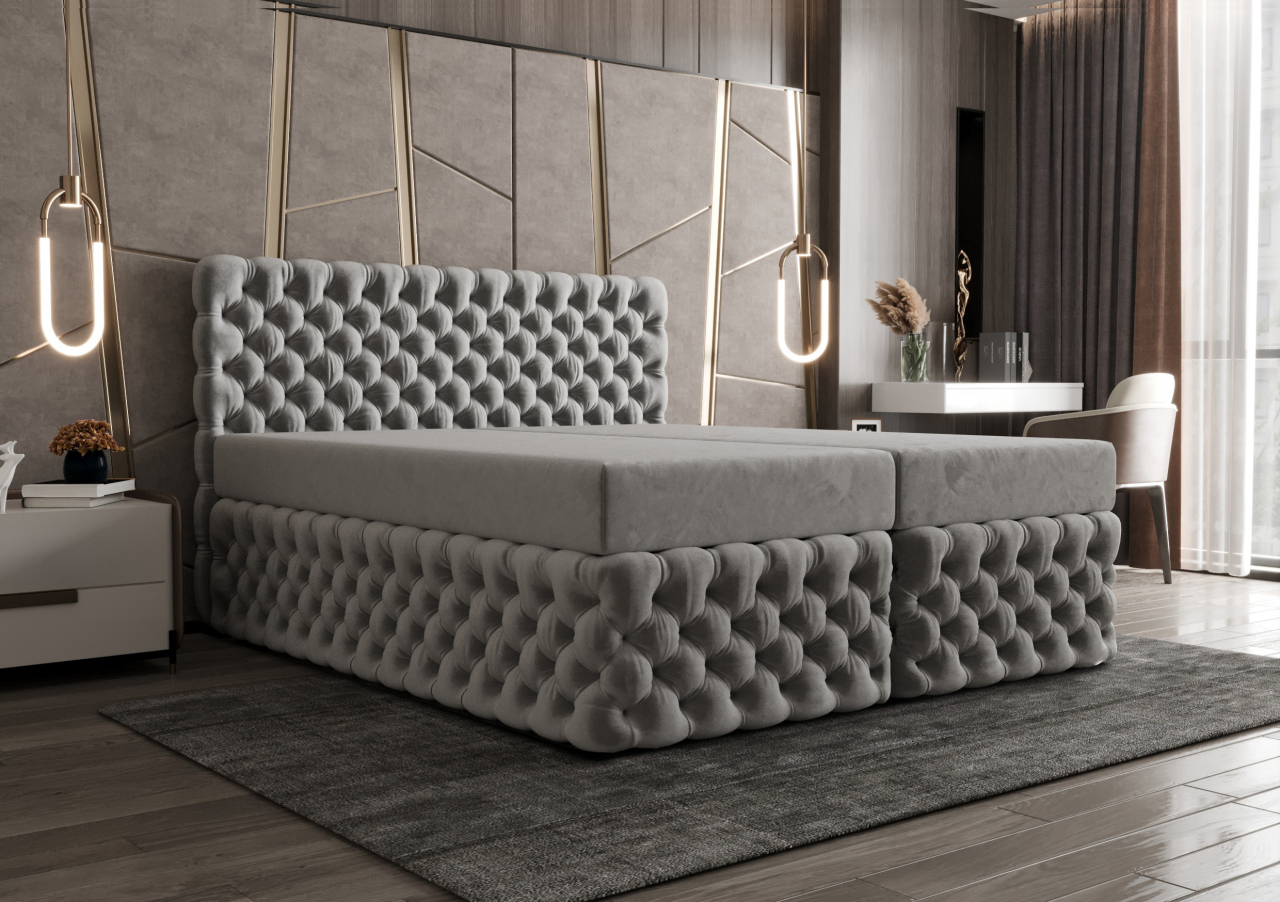 Akciós Figo Extra boxspring ágy +ajándék fedőmatrac +ingyenes kiszállítás