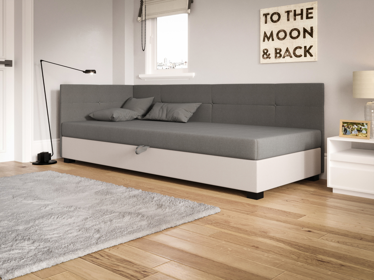 Akciós Silo Plus saroktámlás heverő +ingyenes kiszállítás RR