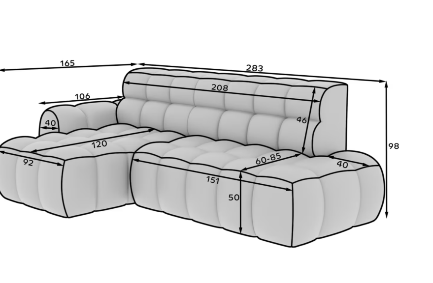 Akciós Ceedro sarokkanapé +ingyenes kiszállítás