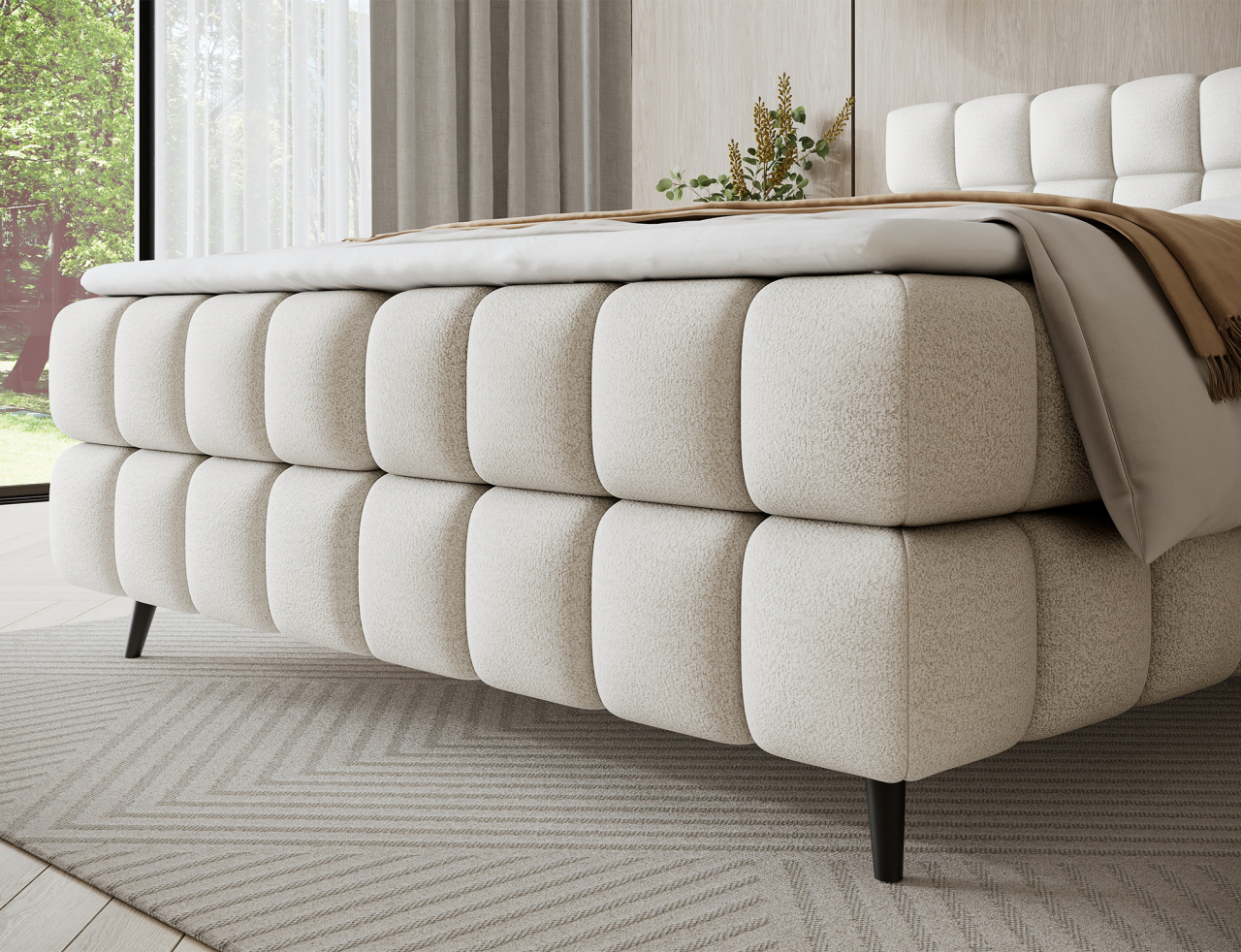 Akciós Sabeno boxspring ágy +ajándék fedőmatrac +ingyenes kiszállítás