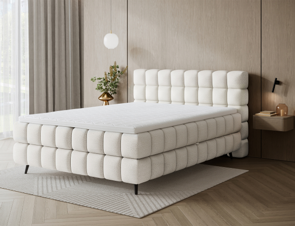 Akciós Sabeno boxspring ágy +ajándék fedőmatrac +ingyenes kiszállítás
